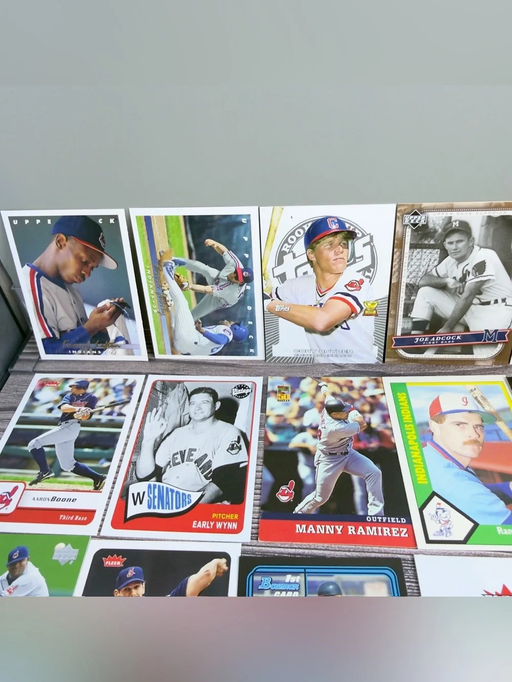Cleveland Indians 18 Card Lot Manny Ramirez Sabathia Lofton + RC